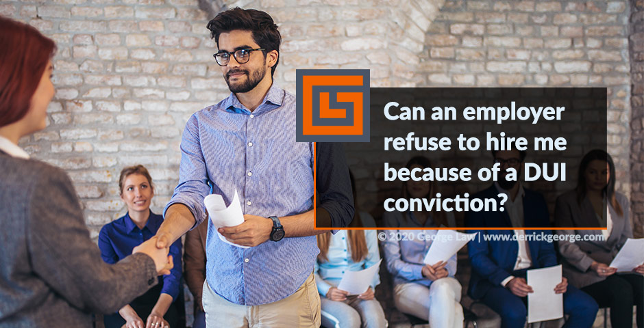 george law featured image dui convinction employer