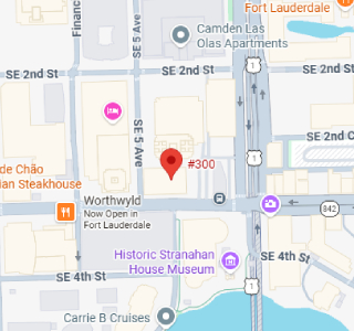 Map for Fort Lauderdale office